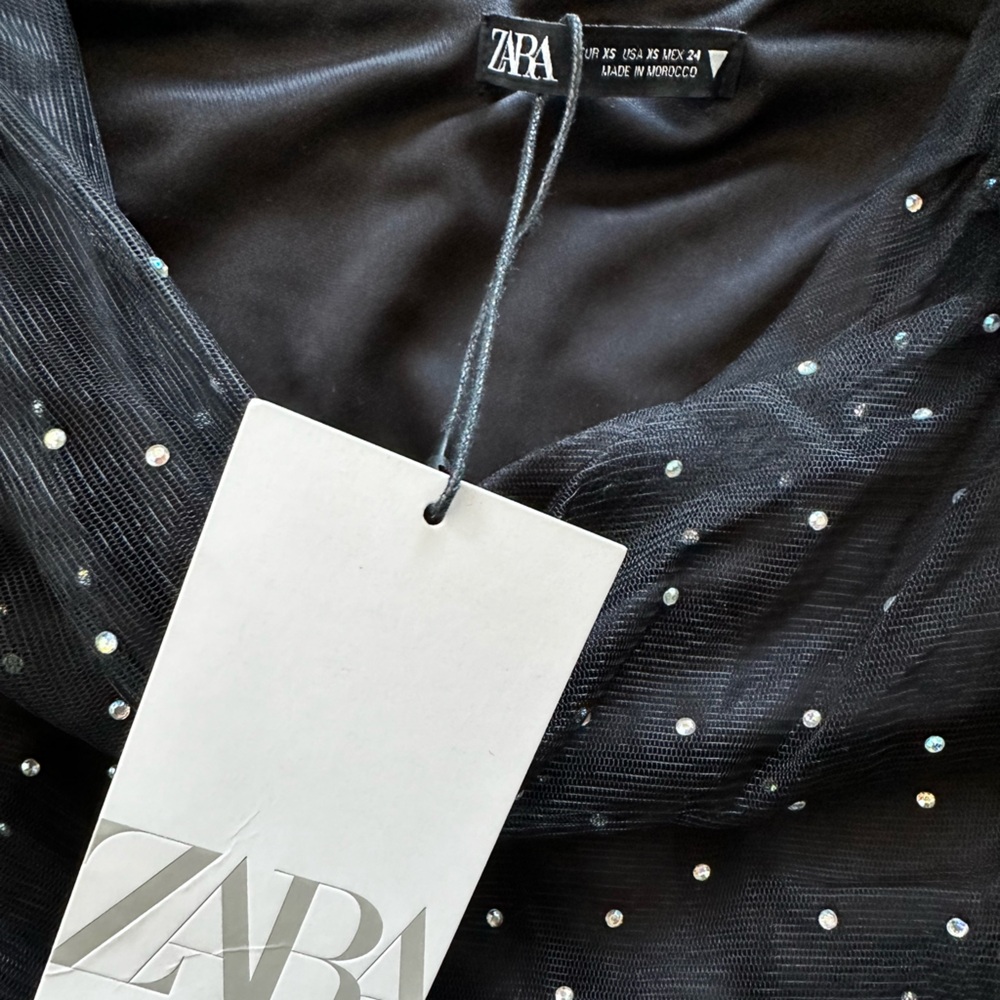 Zara One Shoulder Gemstone Dress - Picture 6 of 8